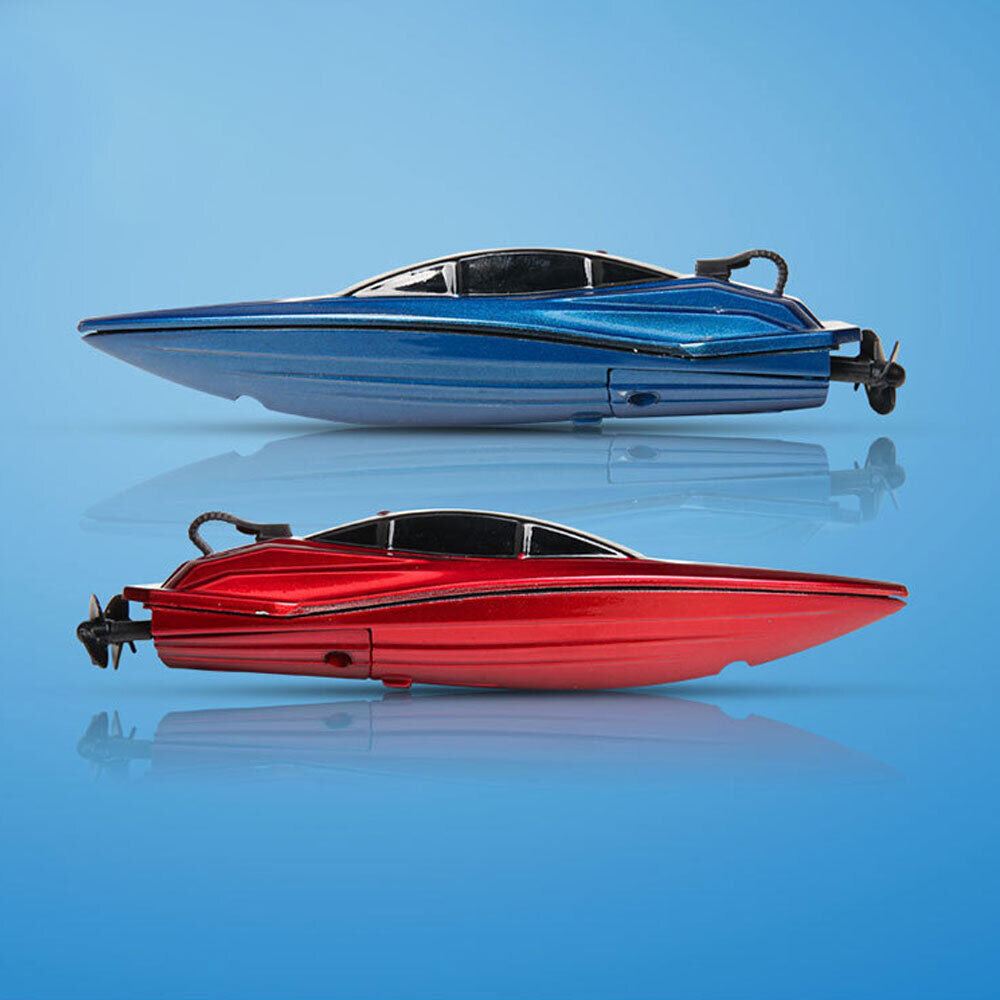 2.4Ghz RC Speed Boat Remote Control High Speed Boat Waterproof Mini RC Boat Gift