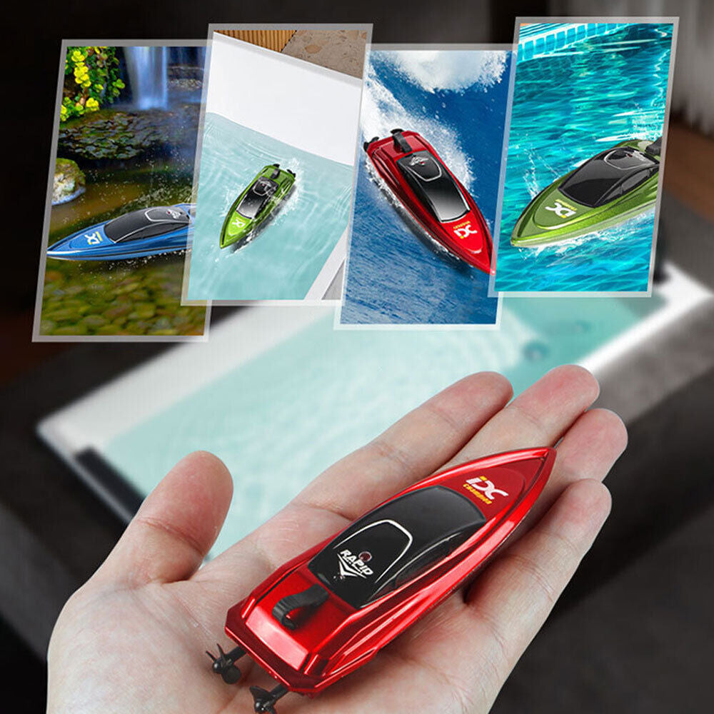 2.4Ghz RC Speed Boat Remote Control High Speed Boat Waterproof Mini RC Boat Gift