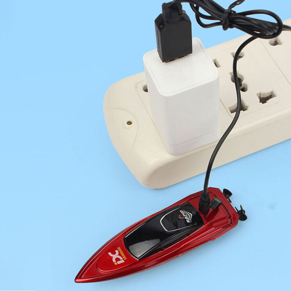 2.4Ghz RC Speed Boat Remote Control High Speed Boat Waterproof Mini RC Boat Gift